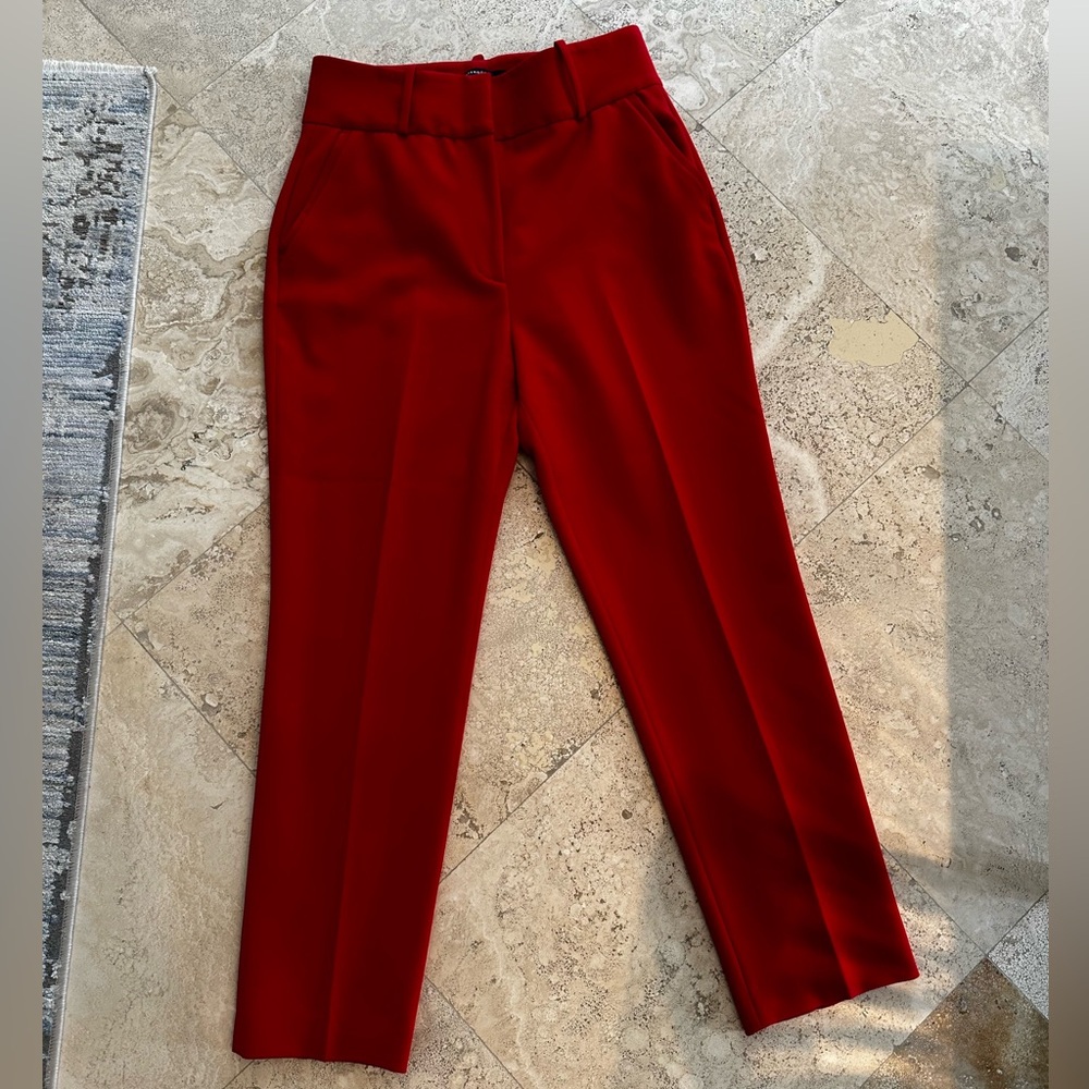 Red dress pants size M